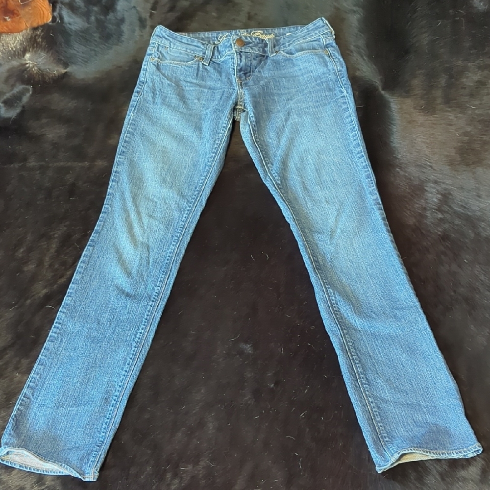 American Eagle Outfitters Blue Straight Leg Jeans